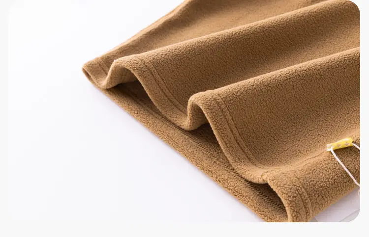 Baby Half-High Collar T-Shirt Brown Winter Warm — feature 20