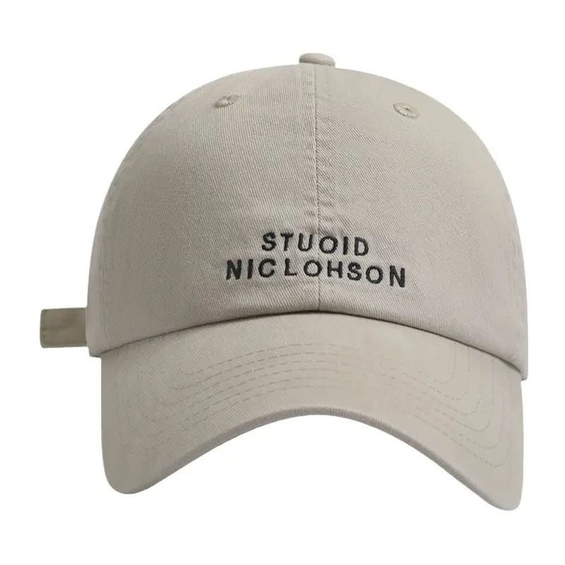Stupid Niclohson Beige Peaked Baseball Cap - Image 13