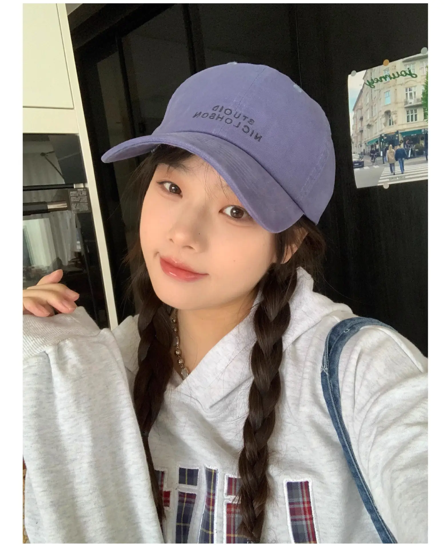 Stupid Niclohson Beige Peaked Baseball Cap — feature 12