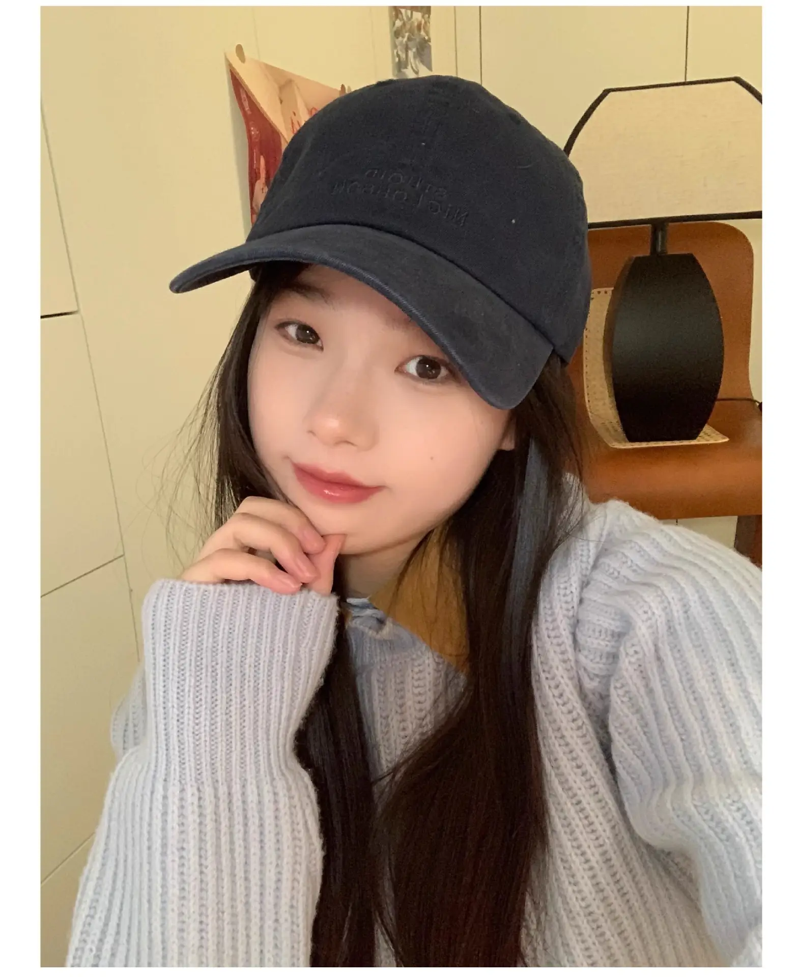 Stupid Niclohson Beige Peaked Baseball Cap — feature 14
