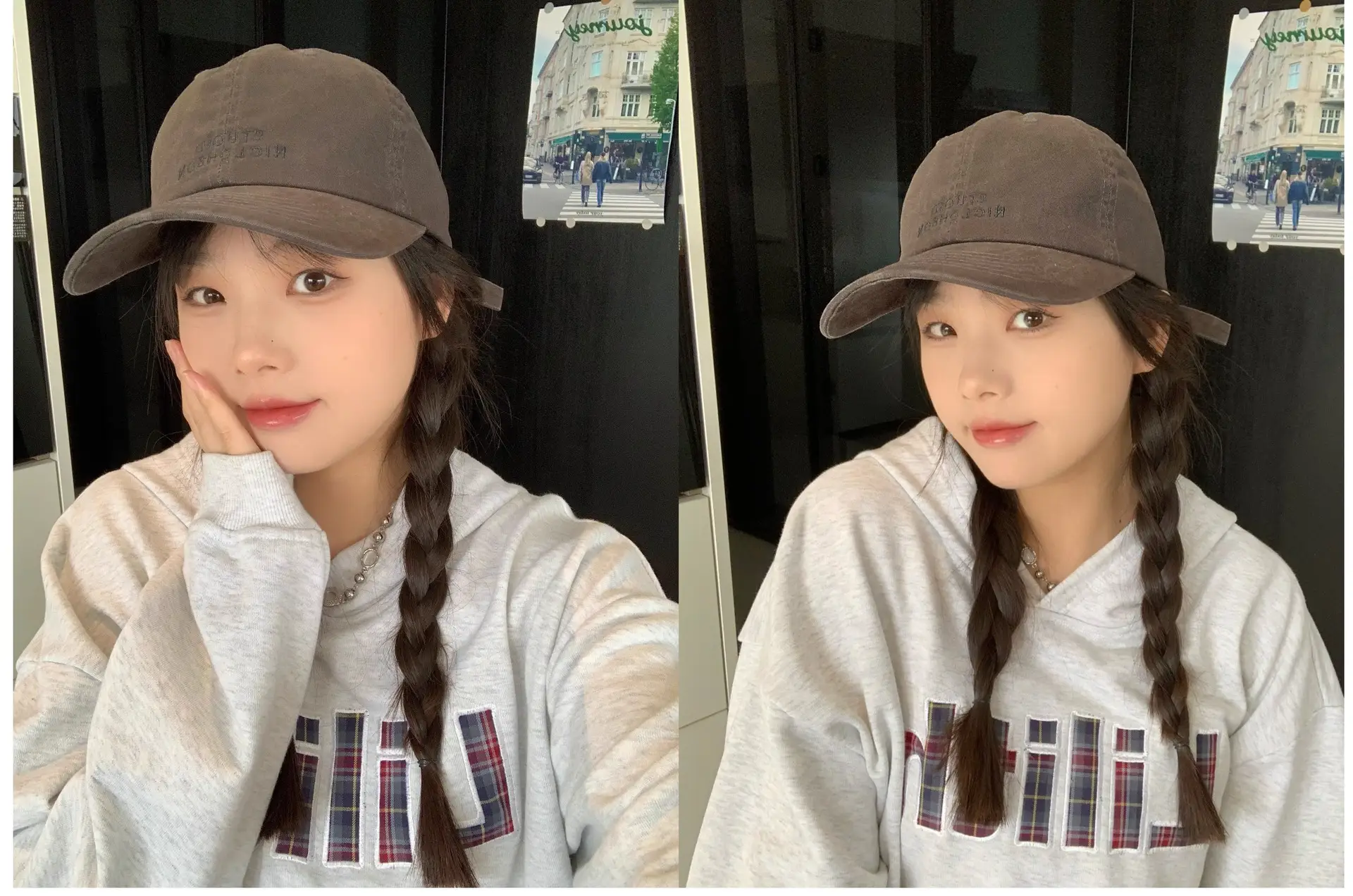 Stupid Niclohson Beige Peaked Baseball Cap — feature 5