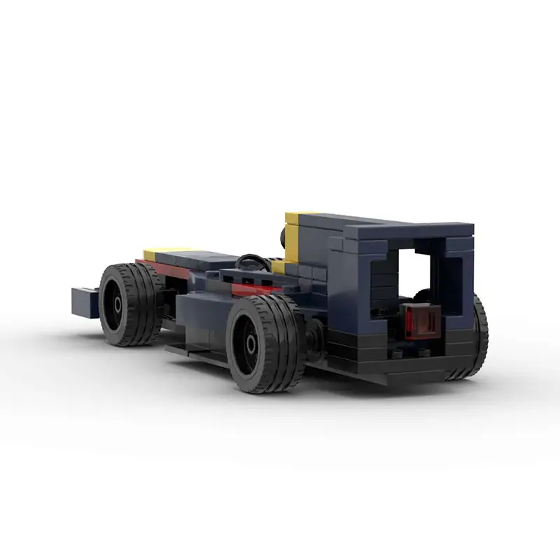 Domestic Building Blocks Moc-154609 Formula 1 Racing Car Evolution from 1-2001 Toy Model Set — feature 24