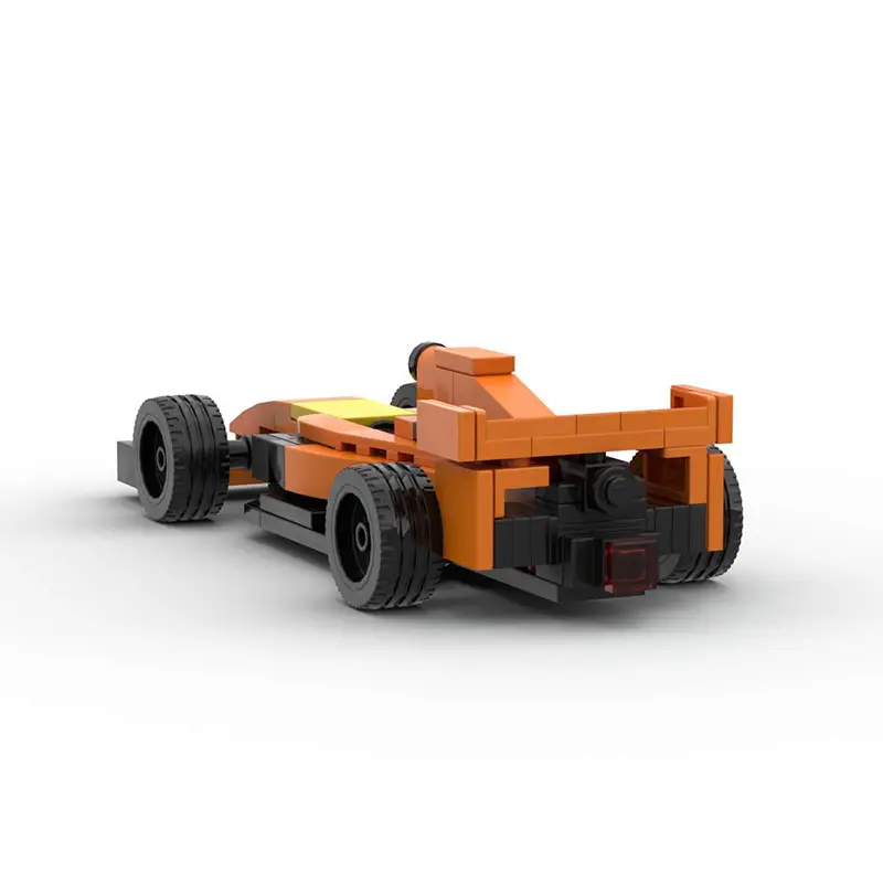 Domestic Building Blocks Moc-154609 Formula 1 Racing Car Evolution from 1-2001 Toy Model Set — feature 26