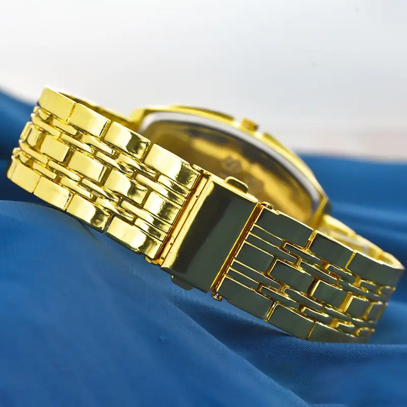 Black Explosions Barrel Men's Quartz Watch — feature 12