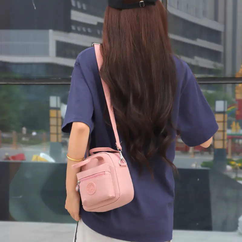 Light Blue Korean Style Women's Shoulder Bag - Image 10