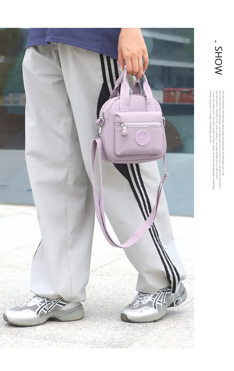 Light Blue Korean Style Women's Shoulder Bag — feature 24
