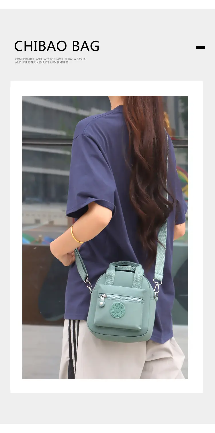 Light Blue Korean Style Women's Shoulder Bag — feature 27