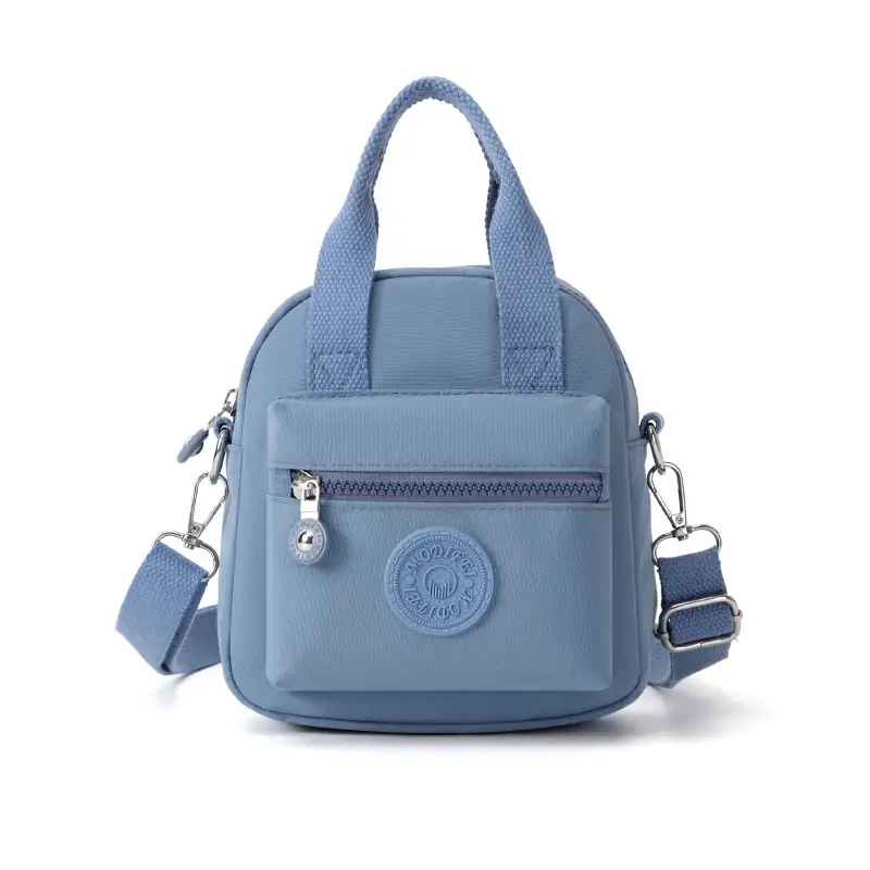 Light Blue Korean Style Women's Shoulder Bag - Image 2