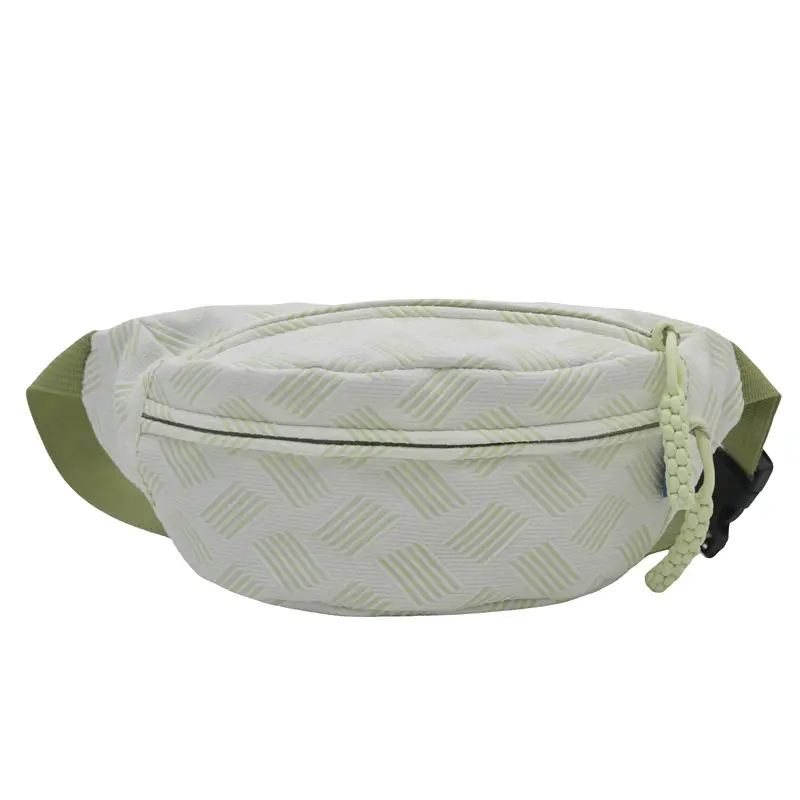 Women's Light Green Waist Bag for Commute - Image 9