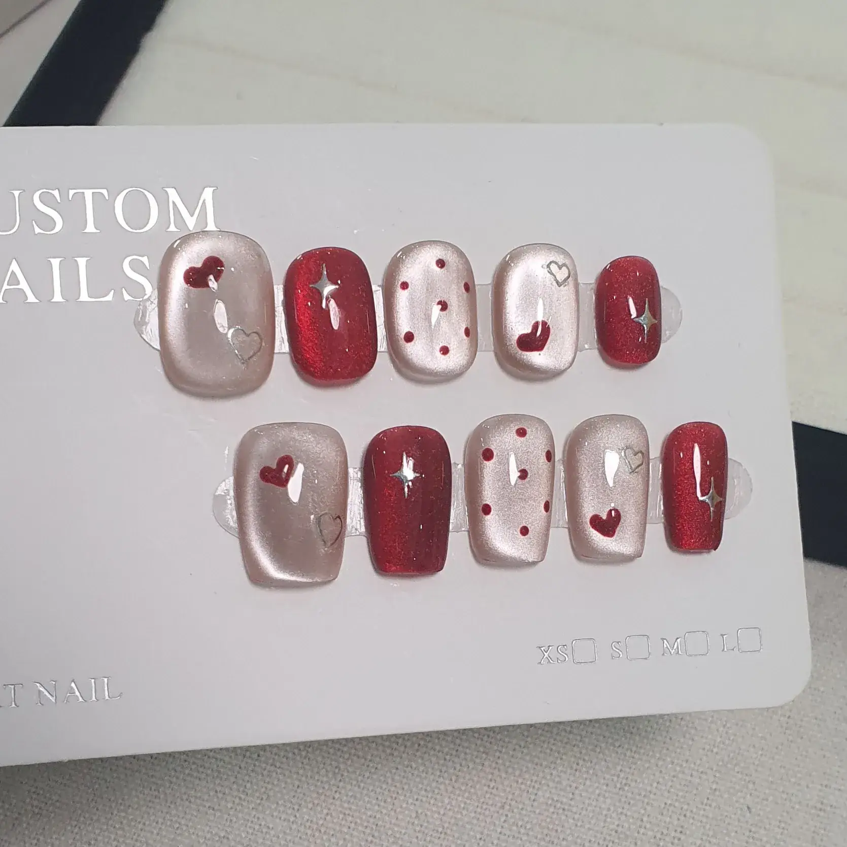 True Love Eternal Removable Nail Patch Set - Image 3