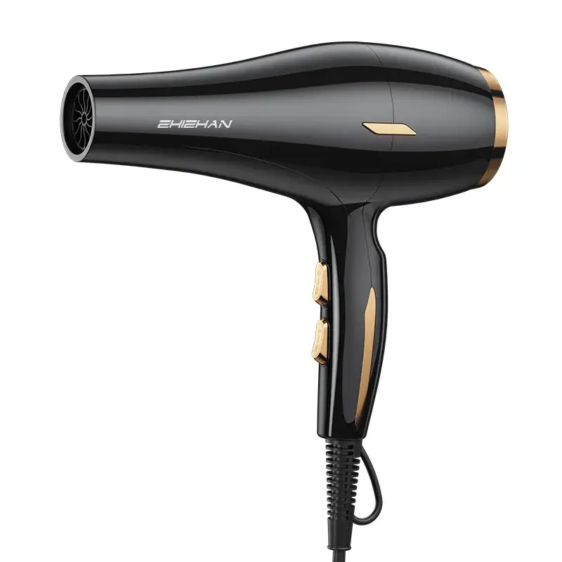 High Power Hair Dryer Black Salon Grade