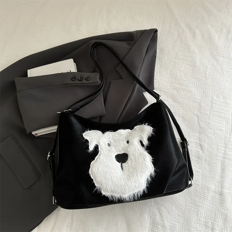 Cute Puppy Tote Bags for Women Large Capacity - Image 6