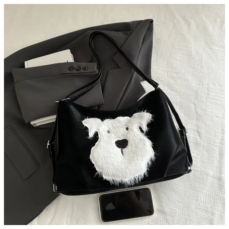 Cute Puppy Tote Bags for Women Large Capacity — feature 12