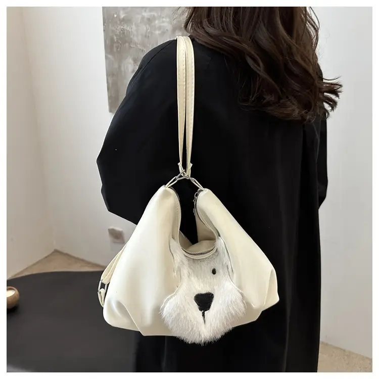 Cute Puppy Tote Bags for Women Large Capacity — feature 38