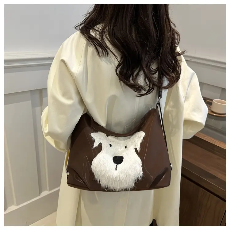 Cute Puppy Tote Bags for Women Large Capacity — feature 48