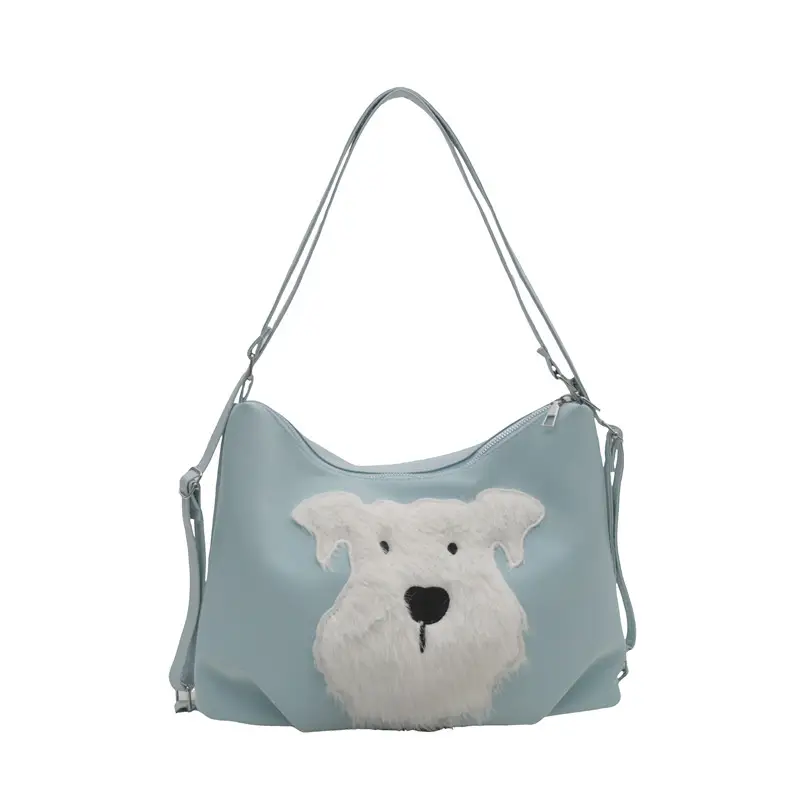 Cute Puppy Tote Bags for Women Large Capacity - Image 2