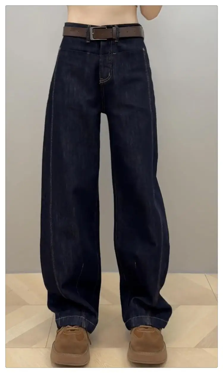Dark Blue Wide Leg Jeans Women 2024 — feature 1