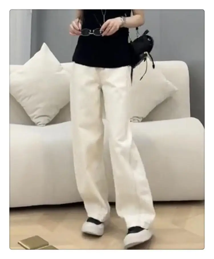 Dark Blue Wide Leg Jeans Women 2024 — feature 20