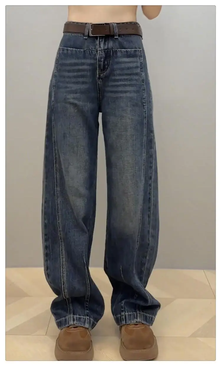 Dark Blue Wide Leg Jeans Women 2024 — feature 7