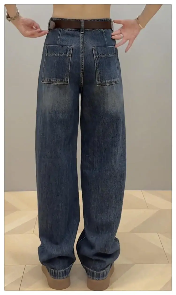 Dark Blue Wide Leg Jeans Women 2024 — feature 8