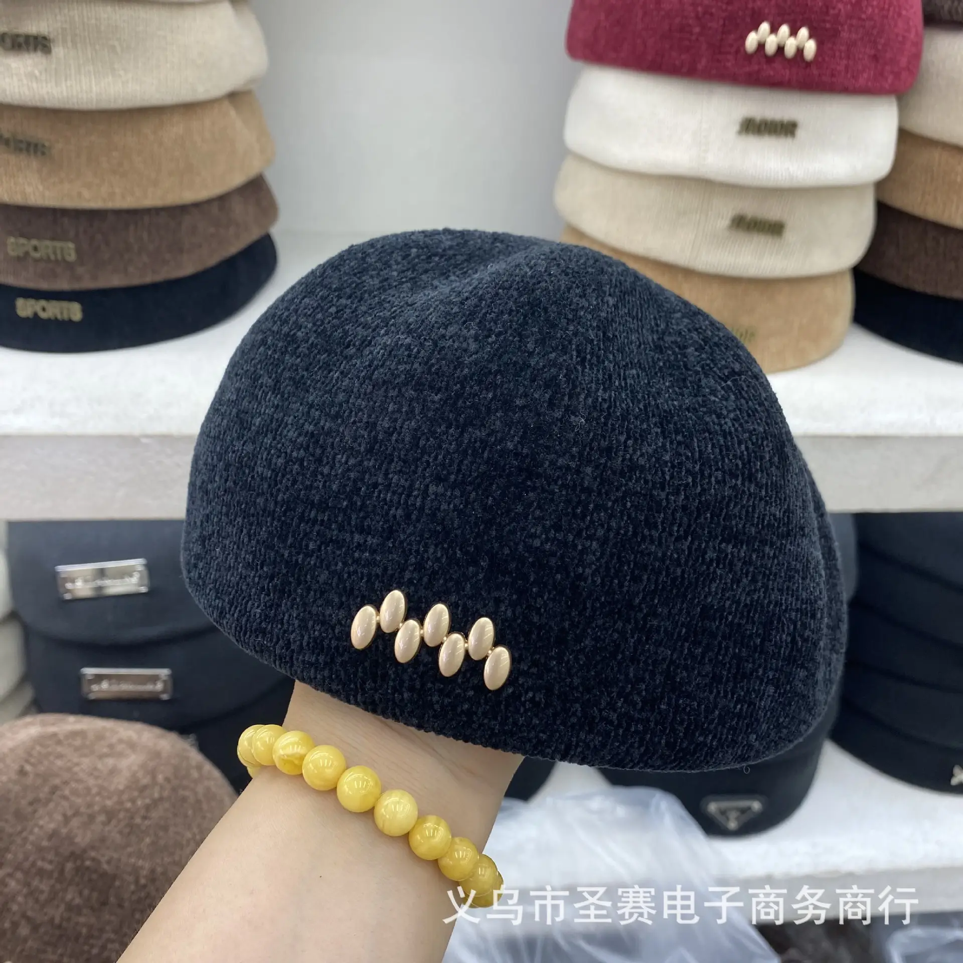 Anti-Wearing Japanese Beanie Cap for Kids Autumn Winter - Image 15
