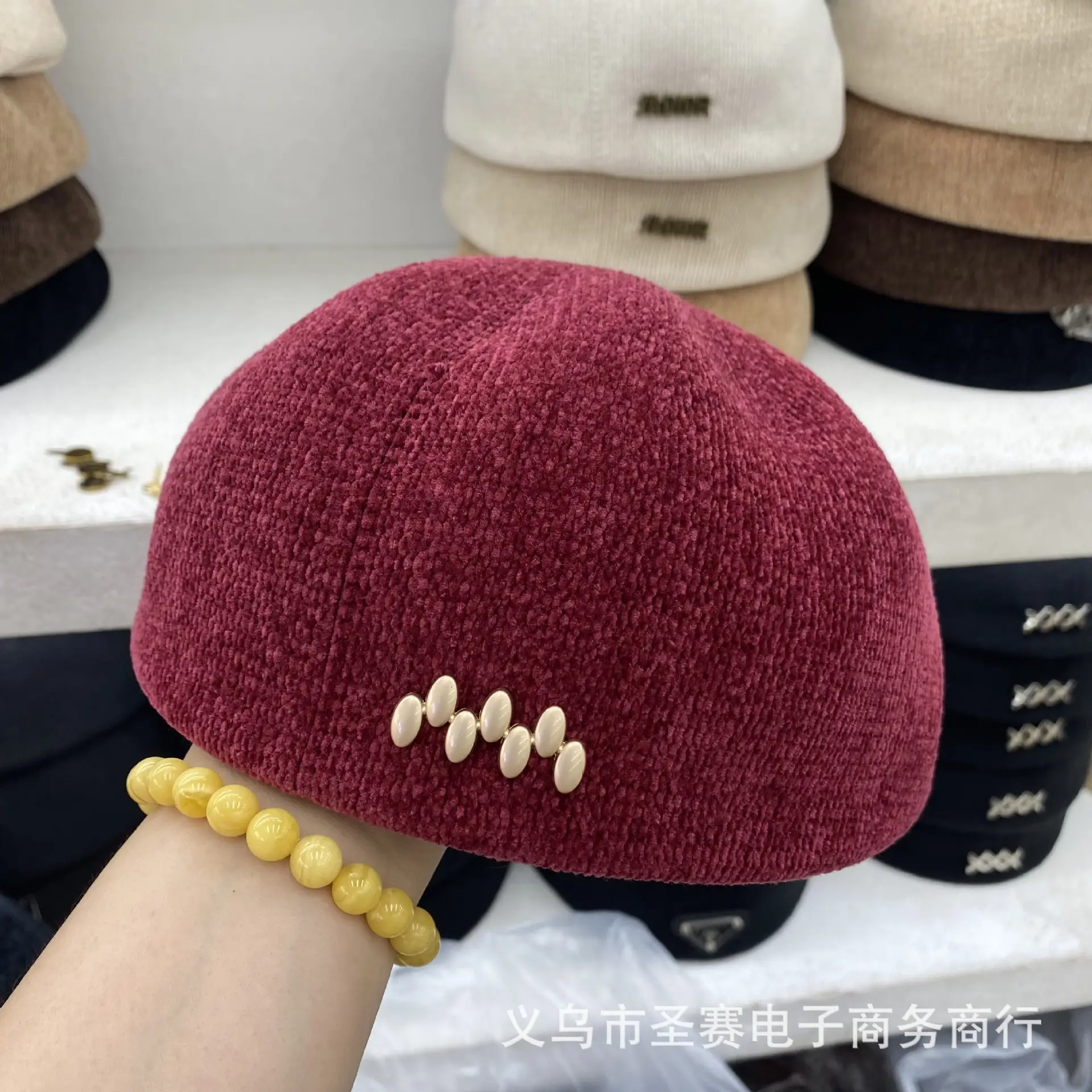 Anti-Wearing Japanese Beanie Cap for Kids Autumn Winter - Image 16