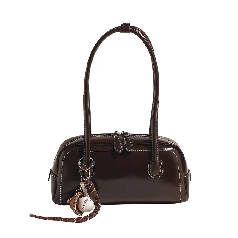 Women's Vintage Fashion Bowling Bag Shoulder Bag 2024 - Image 14