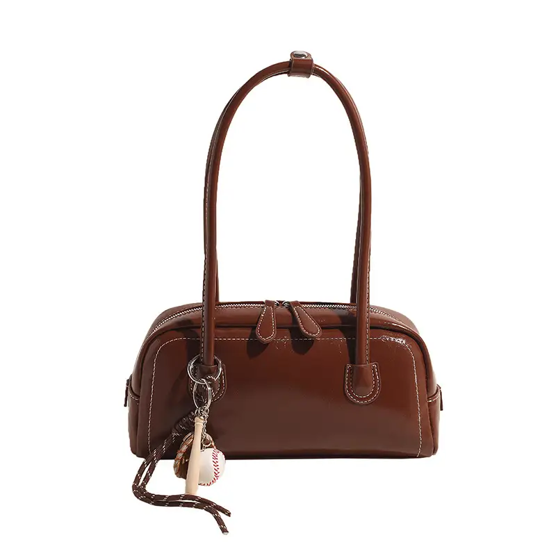 Women's Vintage Fashion Bowling Bag Shoulder Bag 2024 - Image 9