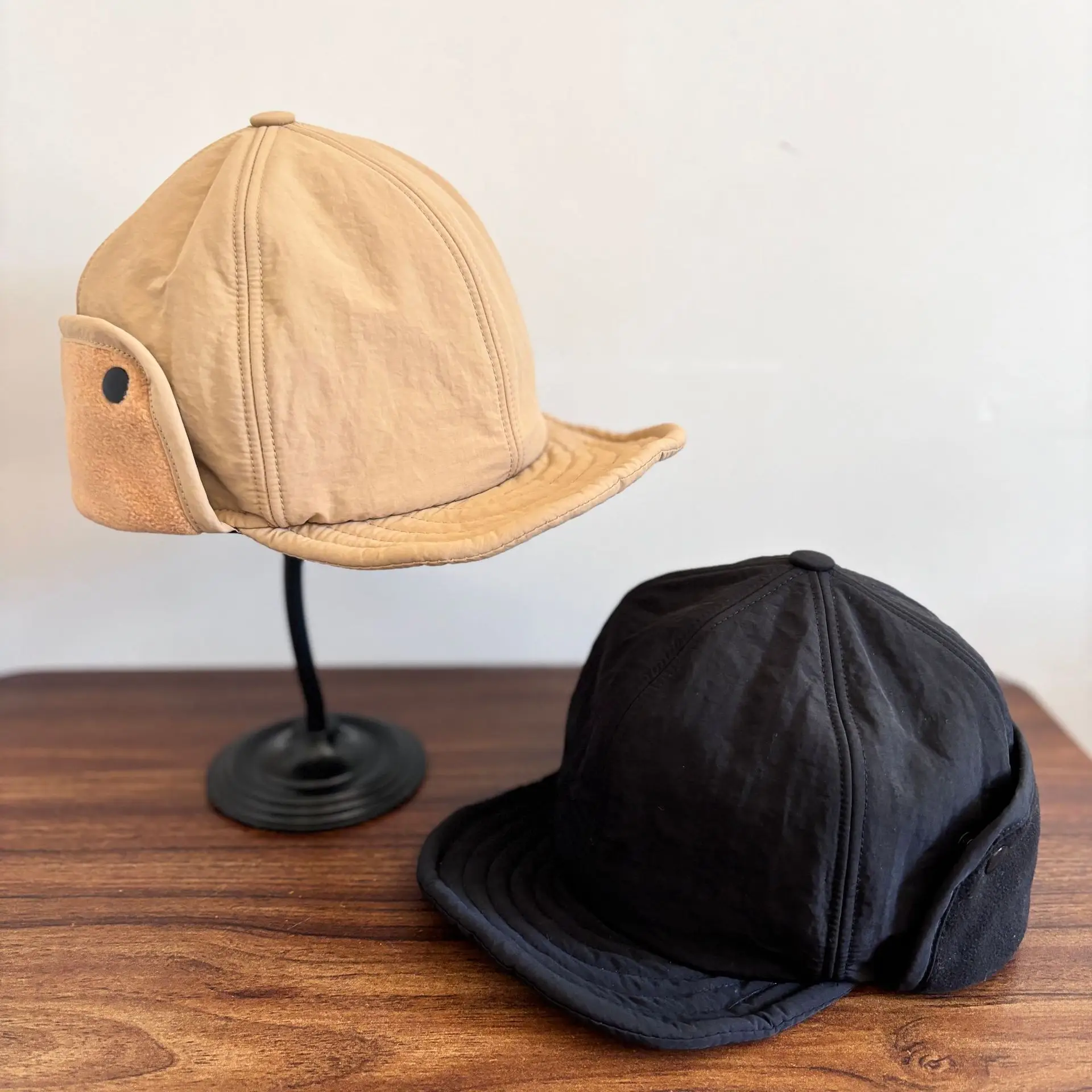 Japanese Style Thickened Ear Protection Cap for Men Women Autumn Winter Warm - Image 6