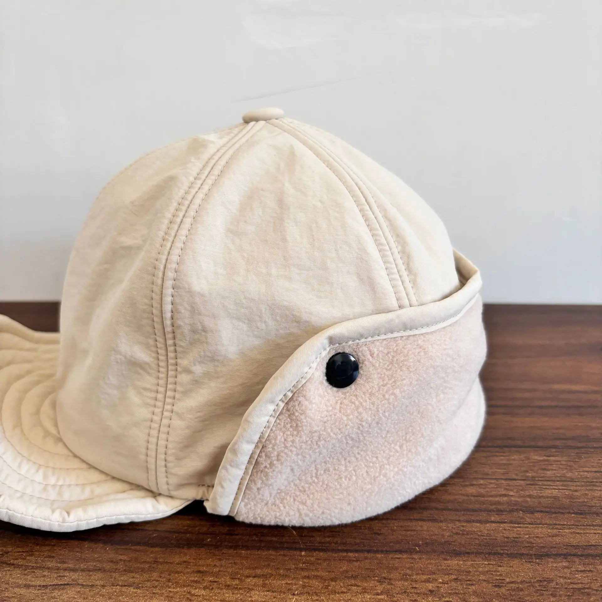 Japanese Style Thickened Ear Protection Cap for Men Women Autumn Winter Warm — feature 10