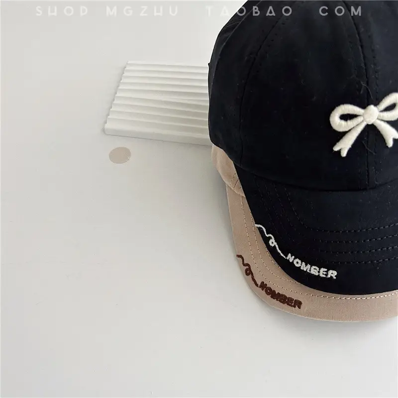 Girls Bow Cap Spring Autumn Thin Korean Style - Image 9