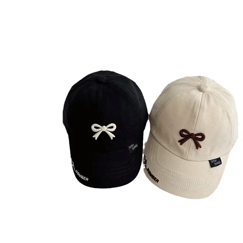 Girls Bow Cap Spring Autumn Thin Korean Style - Image 10