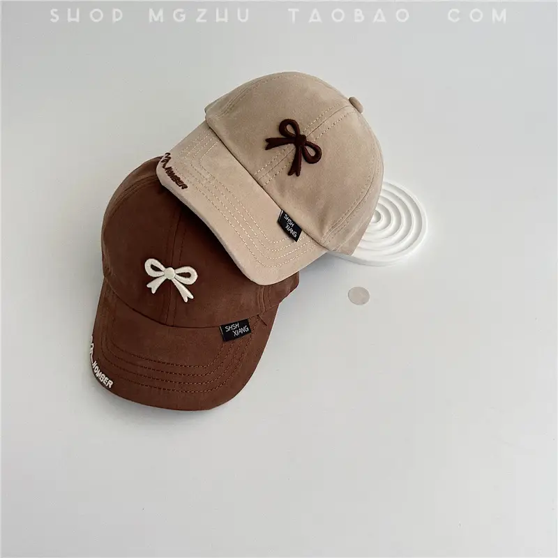 Girls Bow Cap Spring Autumn Thin Korean Style — feature 10