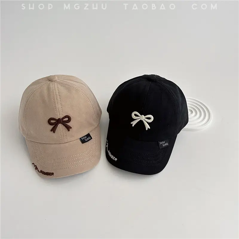 Girls Bow Cap Spring Autumn Thin Korean Style — feature 14