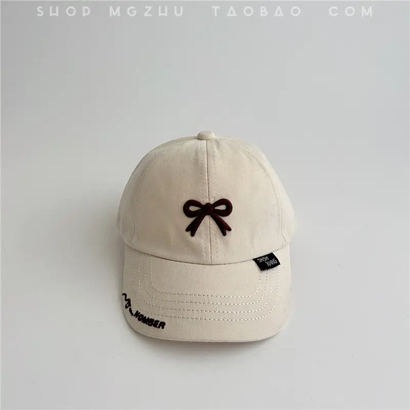 Girls Bow Cap Spring Autumn Thin Korean Style — feature 15
