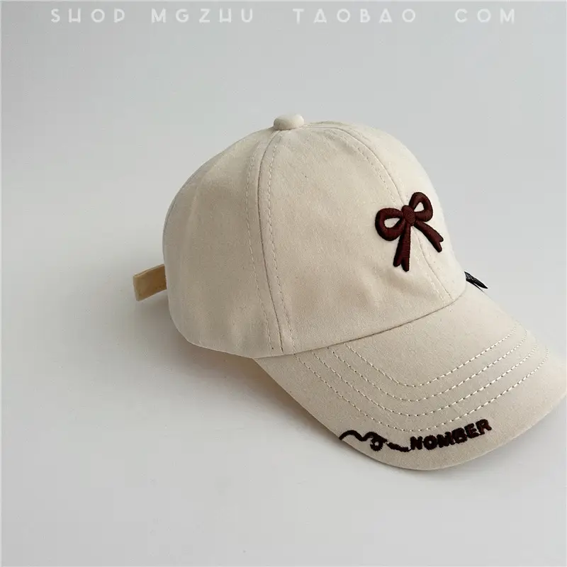 Girls Bow Cap Spring Autumn Thin Korean Style — feature 16