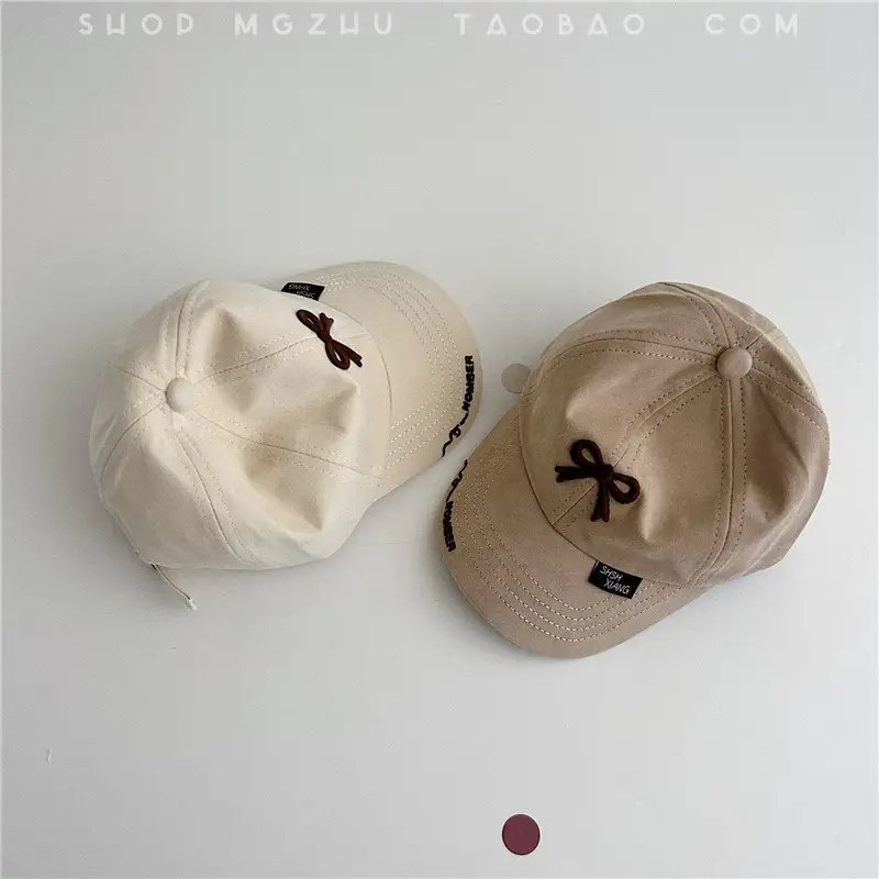 Girls Bow Cap Spring Autumn Thin Korean Style — feature 2