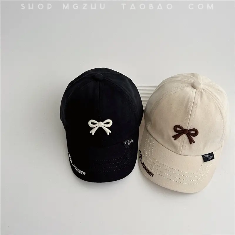 Girls Bow Cap Spring Autumn Thin Korean Style — feature 6