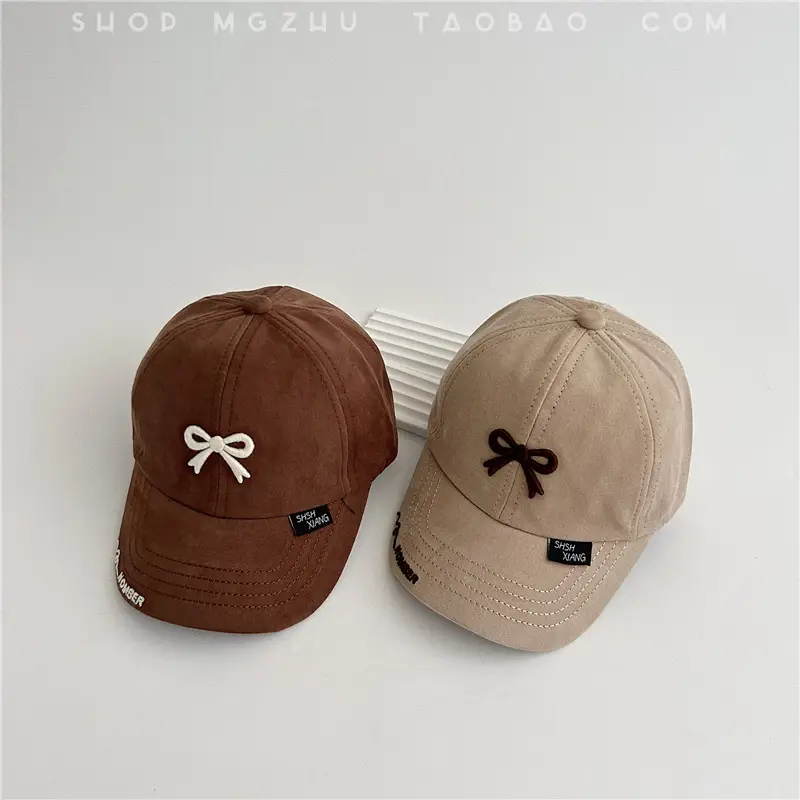 Girls Bow Cap Spring Autumn Thin Korean Style — feature 8