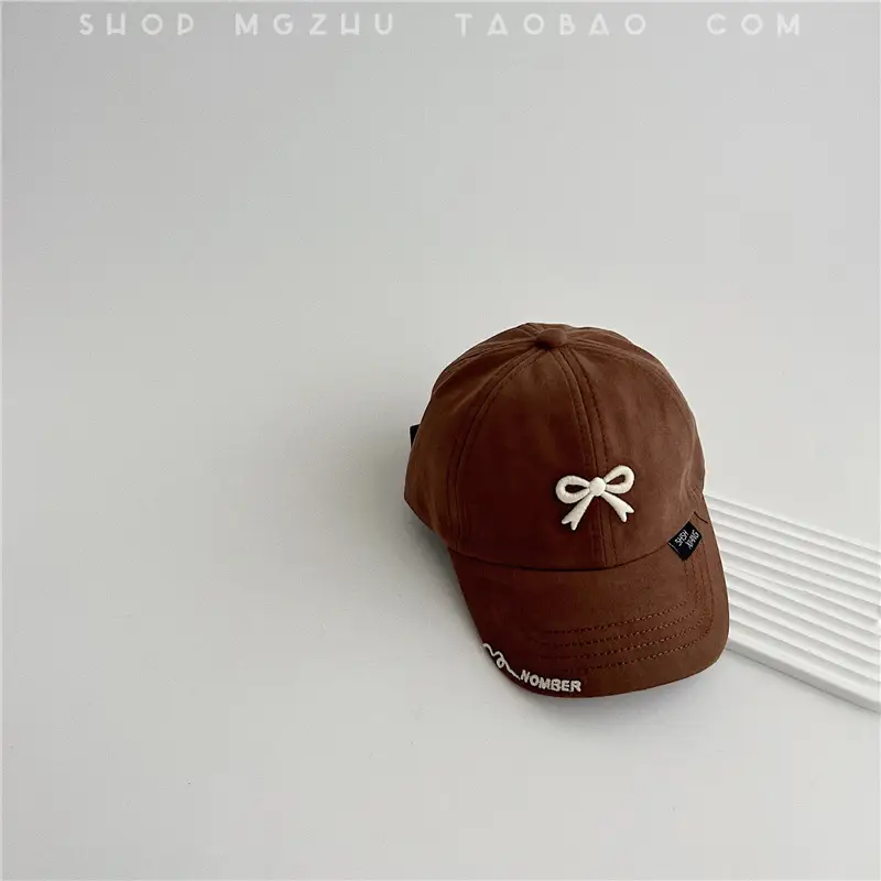 Girls Bow Cap Spring Autumn Thin Korean Style - Image 4