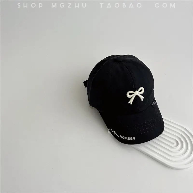 Girls Bow Cap Spring Autumn Thin Korean Style - Image 6