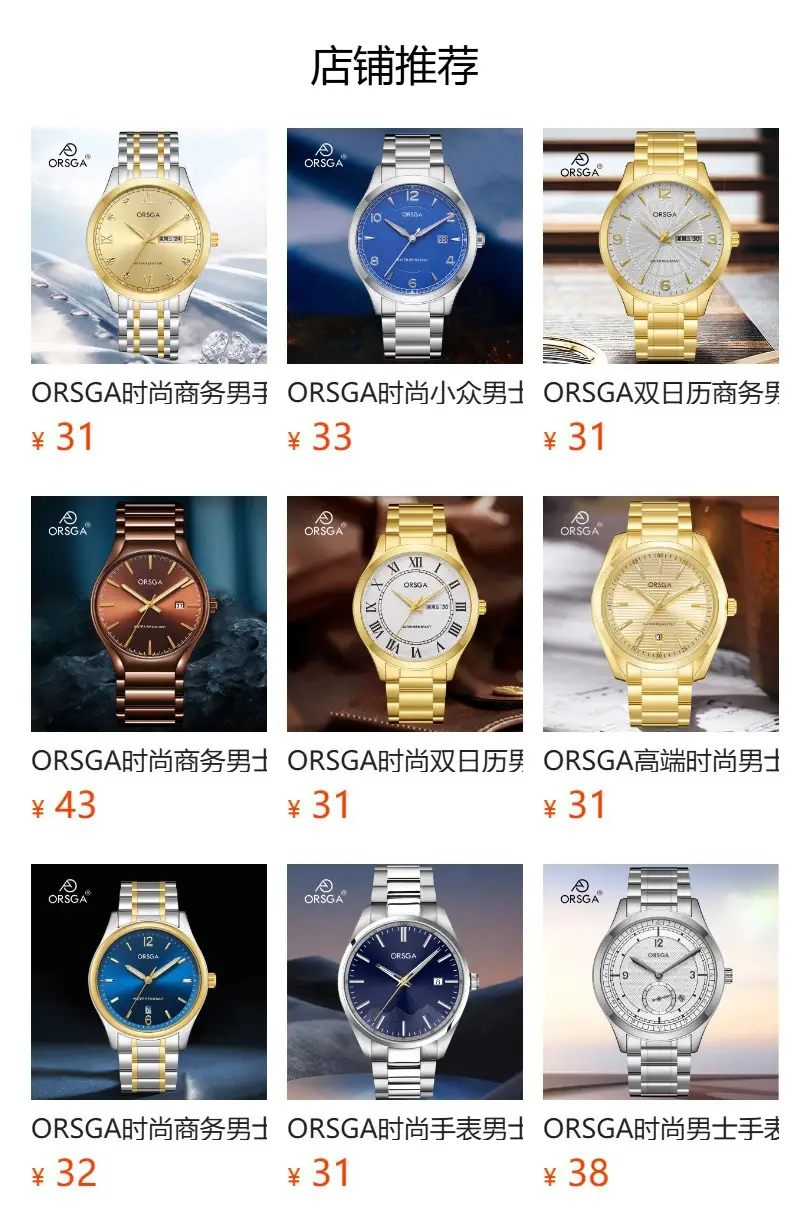 ORSGA Silver Dial Men's Watch with Live Quartz & Diamond Resistant — feature 17
