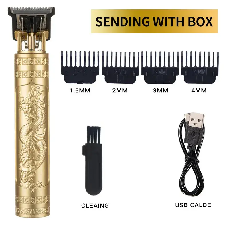 Gold Dragon Hair Clipper with Oil Head & Multi-Function — feature 9
