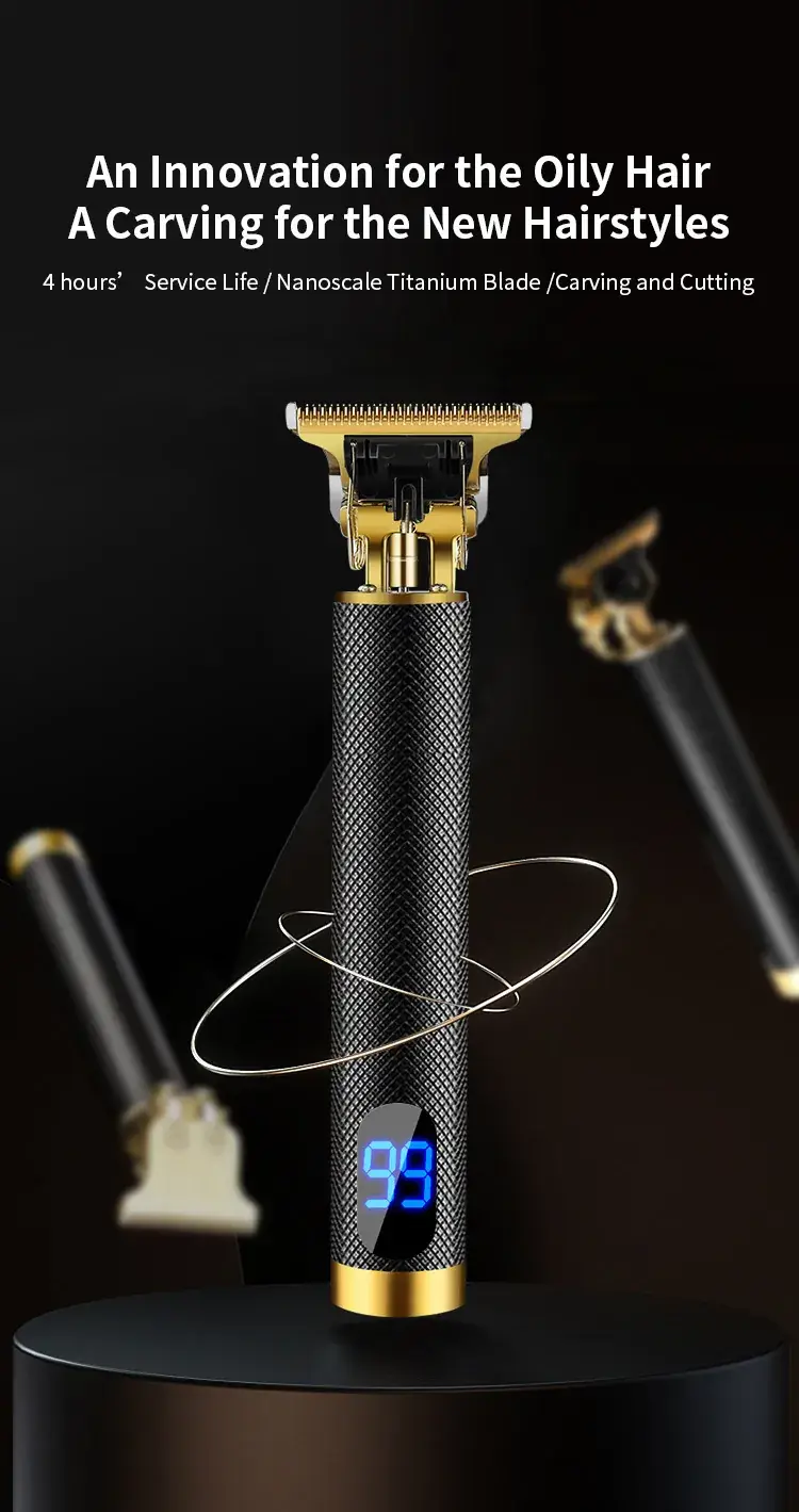 Cross-Border Hair Clipper with 1MM-3MM Blades & USB Cable — feature 6