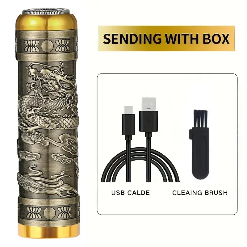 Cross-Border Hair Clipper with 1MM-3MM Blades & USB Cable - Image 41