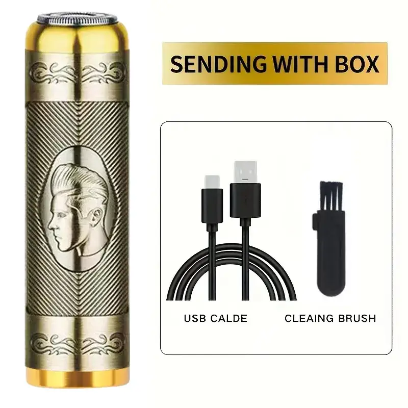 Cross-Border Hair Clipper with 1MM-3MM Blades & USB Cable - Image 43