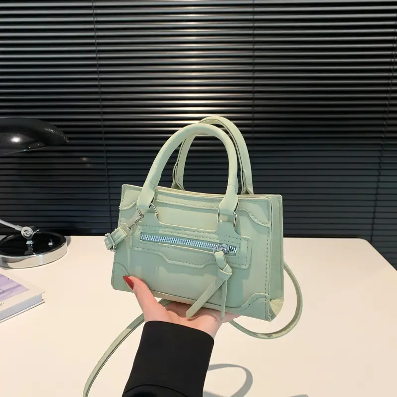 Light Blue Korean Fashion Shoulder Bag 2024 - Image 8