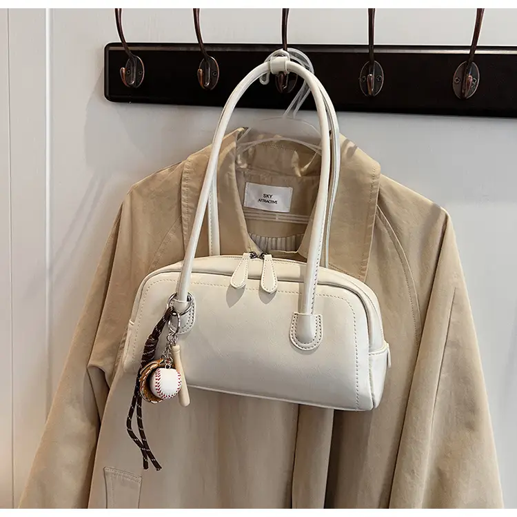 Women Shoulder Bag Brown Leather 2024 New Fashion — feature 24