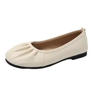 Women's Silver Slip-On Flat Heels Summer 2024 - Image 2