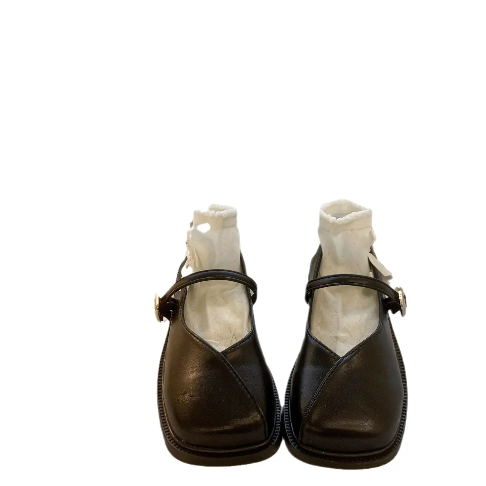 Japanese Style Mary Jane Flats Silver Women 2025 - Image 8
